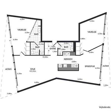 Apartment Luxury Penthouse In Class Islands Brygge