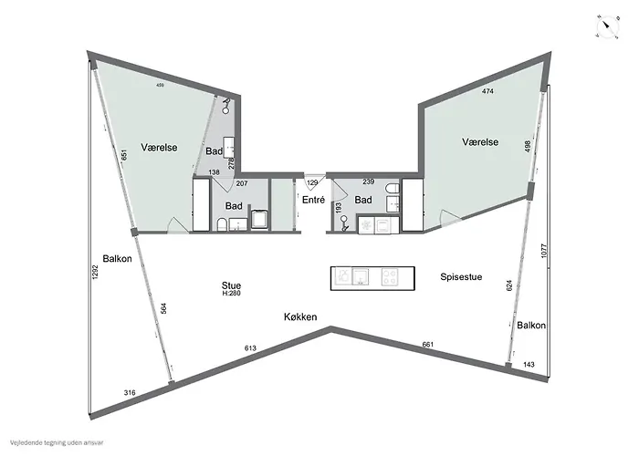 Luxury Penthouse In Class Islands Brygge